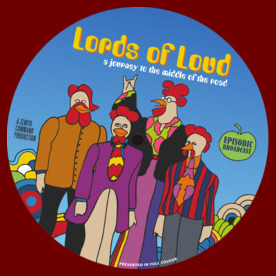 Lords of Loud – Yellow Submersible Women's Tee Design