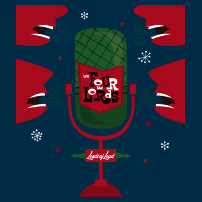 Lords of Loud – Christmas 2020 Lady's Tee Design