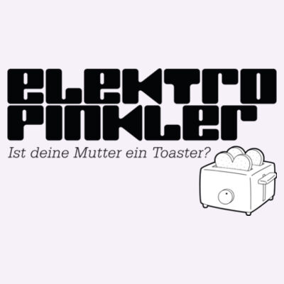 ELEKTRO PINKLER TOASTER Male Tee Design