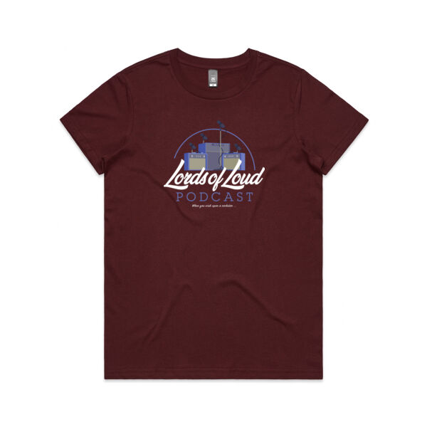 Lords of Loud – Happiest Podcast on Earth Women's Tee Thumbnail