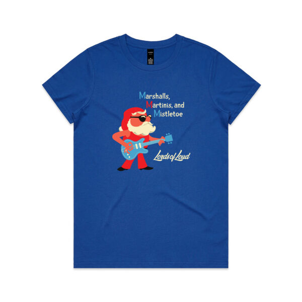 Lords of Loud – Marshalls, Martinis and Mistletoe Lady's Tee Thumbnail