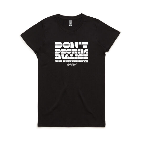 Say NO to the DISCO! Lady's Tee Thumbnail